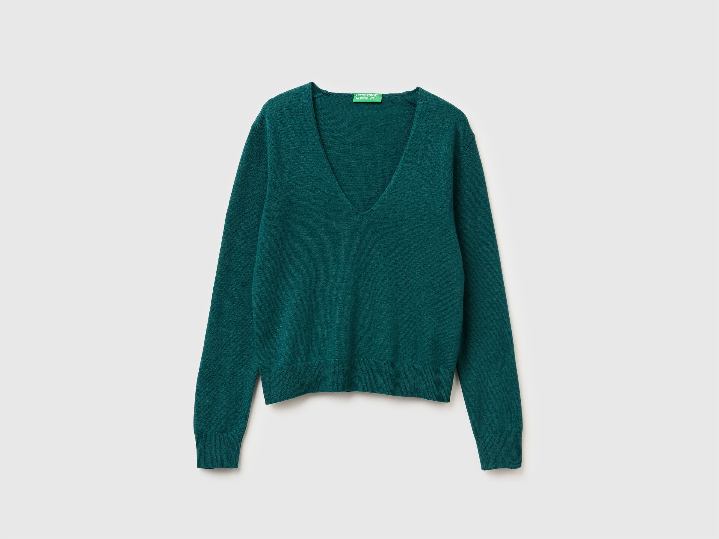 V NECK SWEATER L/S Women image number 5